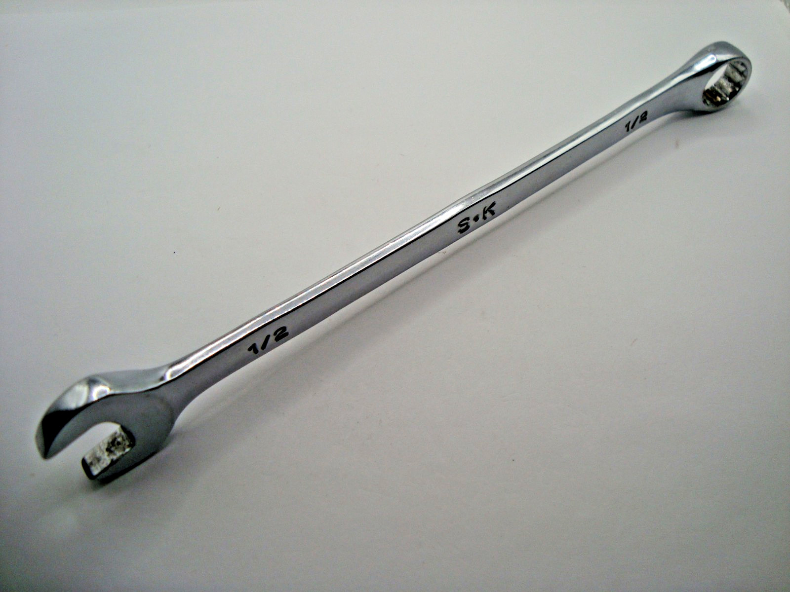 SK TOOLS 88416 1/2″ COMBINATION WRENCH / 12 POINT / 8″ LONG / USA MADE