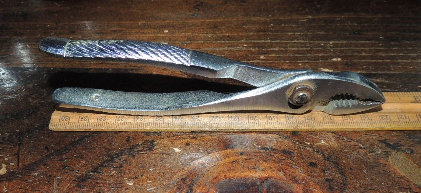 6-3/4″ CRAFTSMAN SLIP-JOINT PLIERS, P-CIRCLE, ROPE STYLE HANDLE GRIPS, NO MODEL