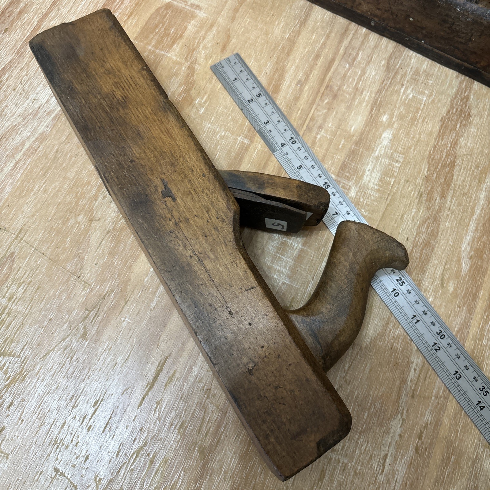 Antique 14” Razee Jack Plane -J.Frost Norwich/Hibernia Iron + 16.5” no markings