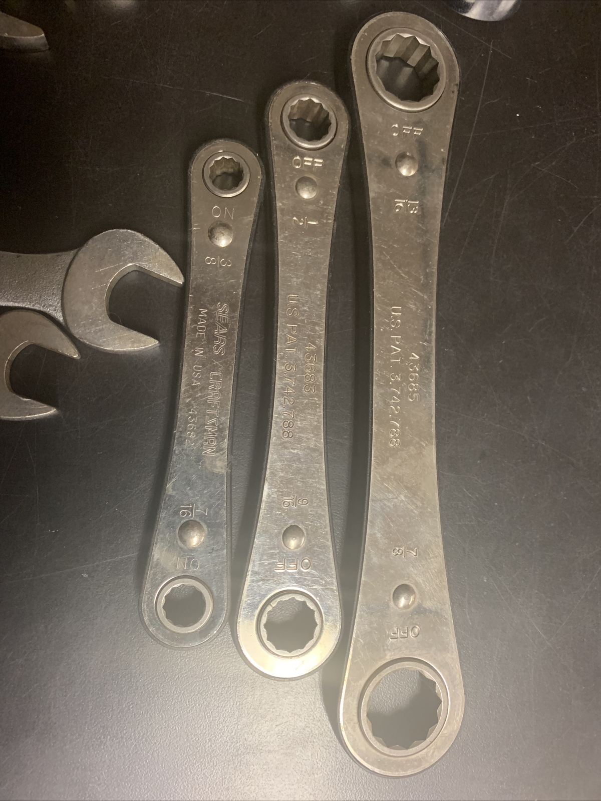 Random Assorted Lot of 24 CRAFTSMAN WRENCHES V & VV Sets ~ Very Nice