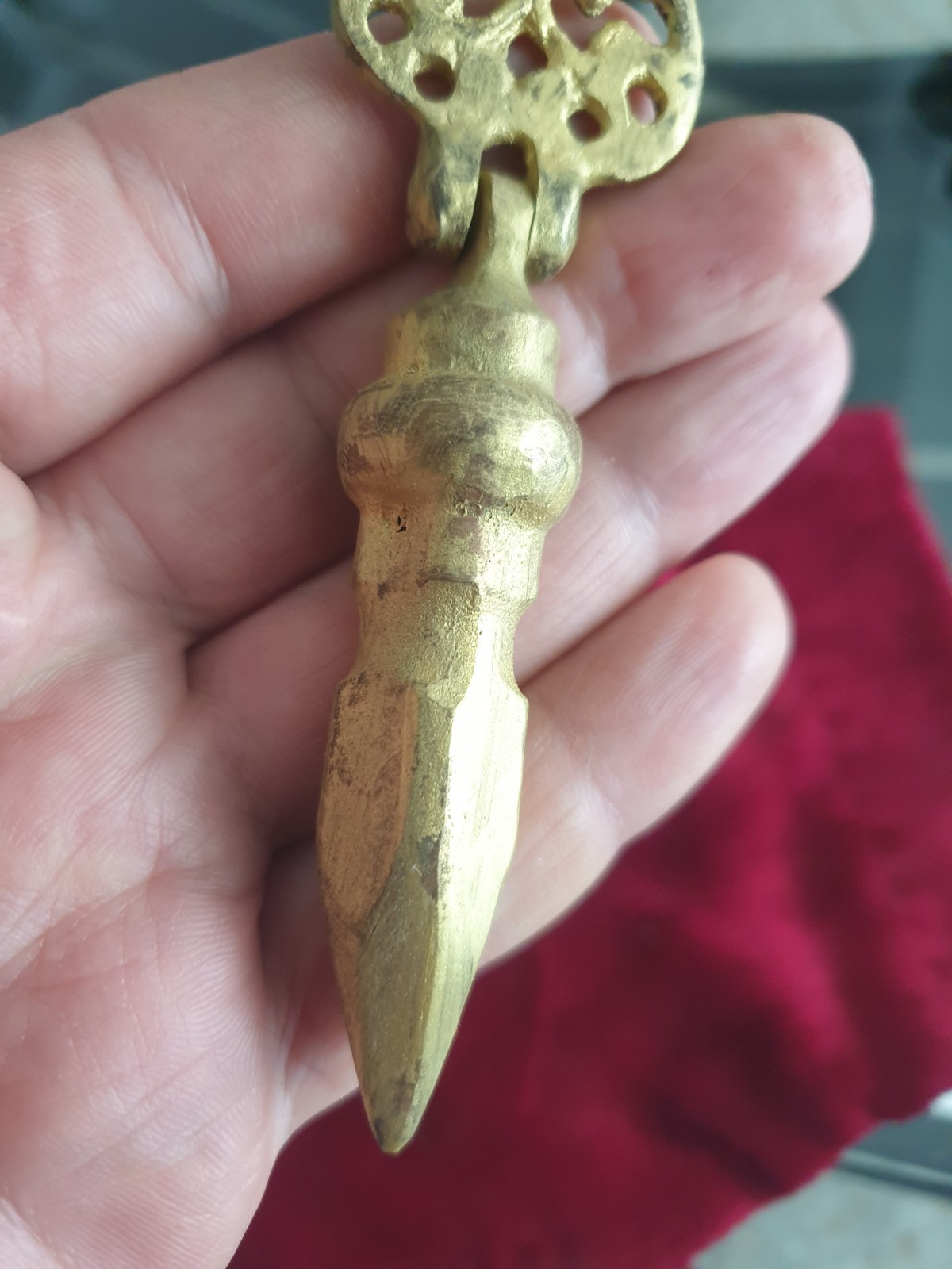 Brass PLUMB BOB 10cm