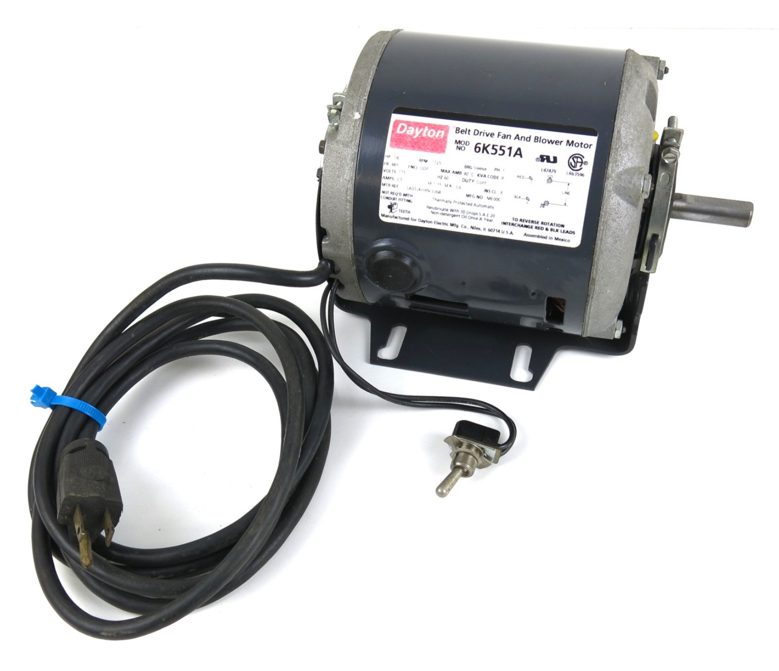 Framon DBM-1 Key Cutter Machine Electric 1/6hp Motor & Switch Replacement Parts