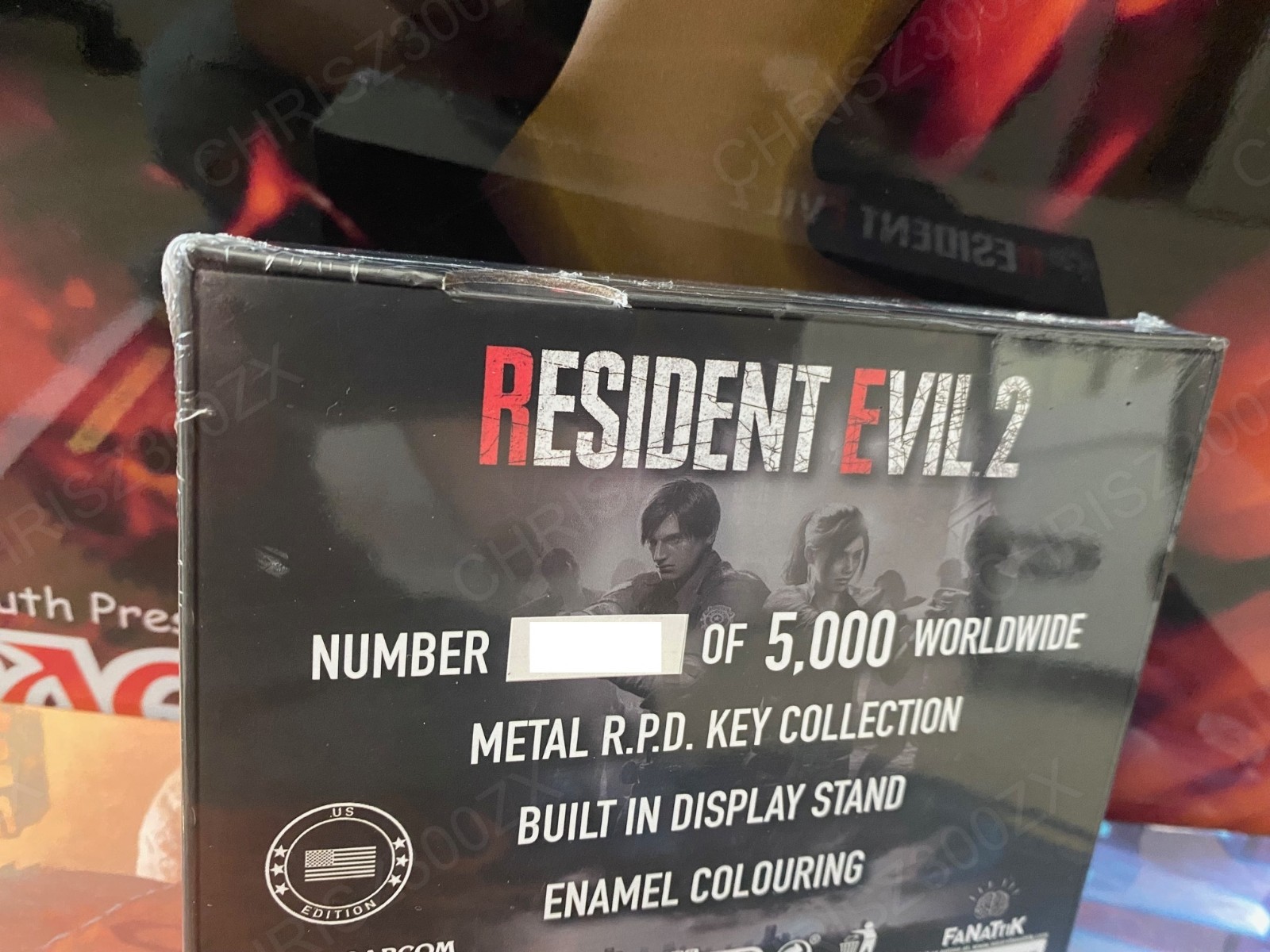 Resident Evil 2 Card Suit Keys [Set of 4] Replica Figure Konami Numbered Box RE2