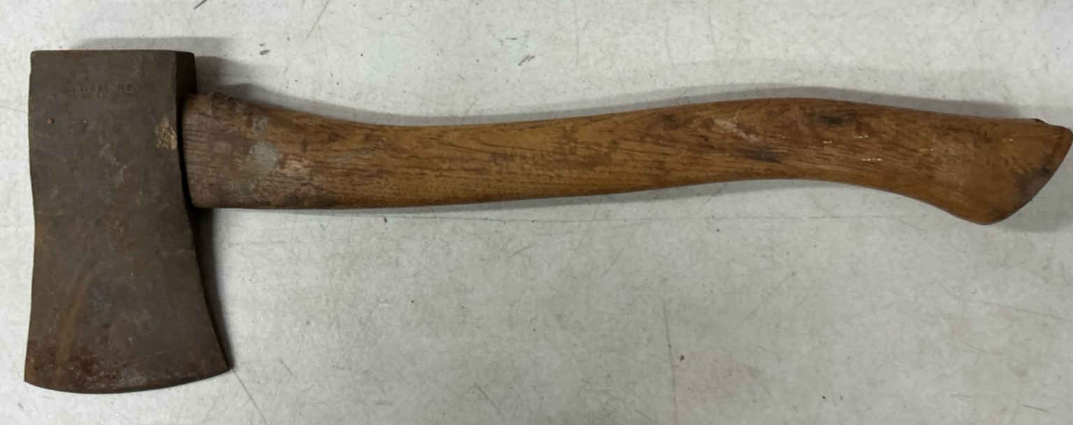 Vintage 2 1/4 Lb Firestone De Luxe Single Bit House Axe Original Handle