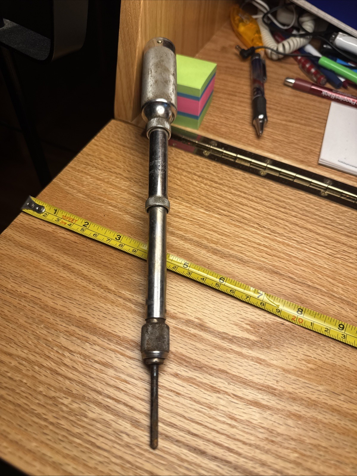 Vintage Craftsman Automatic Hand Push Drill 10″ Made in USA DD 9-4222
