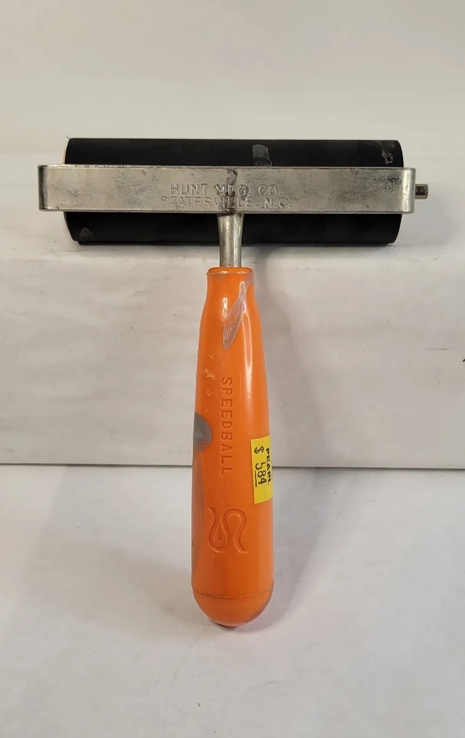 Speedball Soft Plastic Rubber Roller Statesville N.C. 5 Inches Long