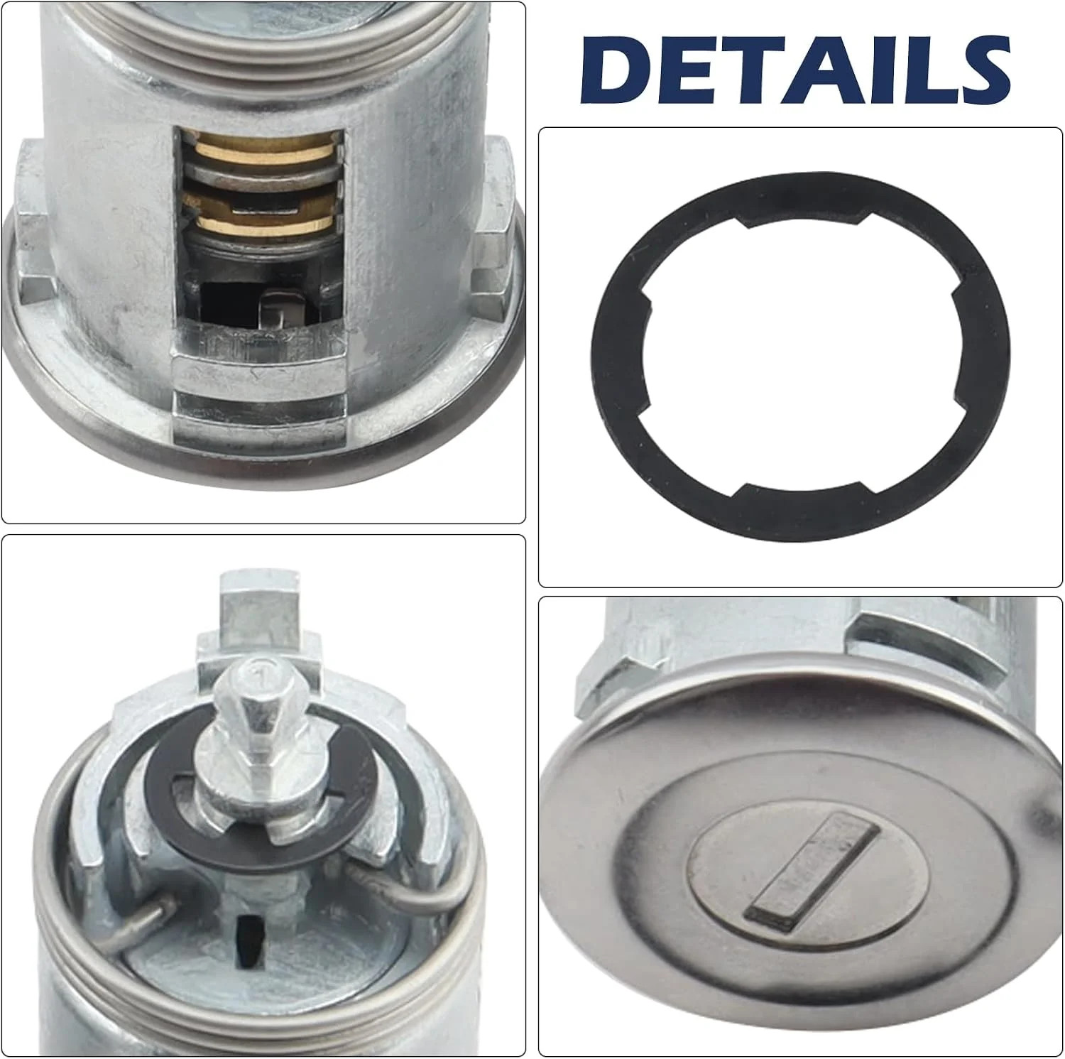 International Door Lock Cylinder w/Keys for Door Handles For International Truck