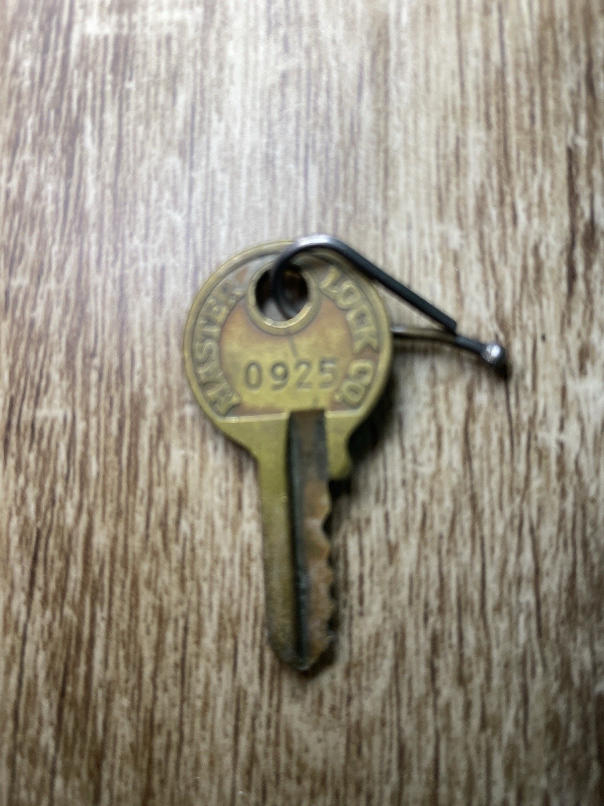 1970s Master Lock 0925 w/ Key + Magnet Mount w/ Hook & Loop Strap