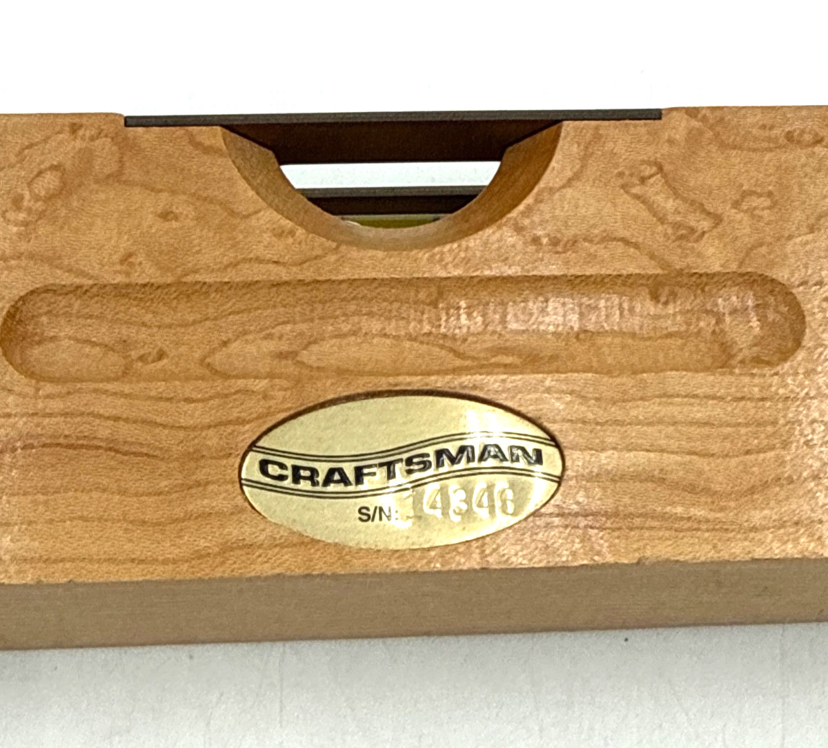 Craftsman Solid Wood Level 2 Bubbles S/N 14346