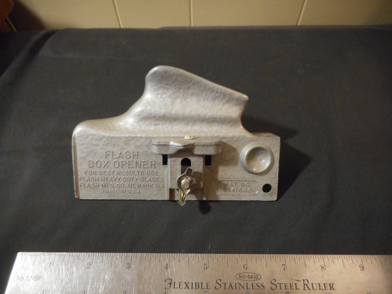 Vintage FLASH Cardboard Box Opener safe and clean way to open boxes