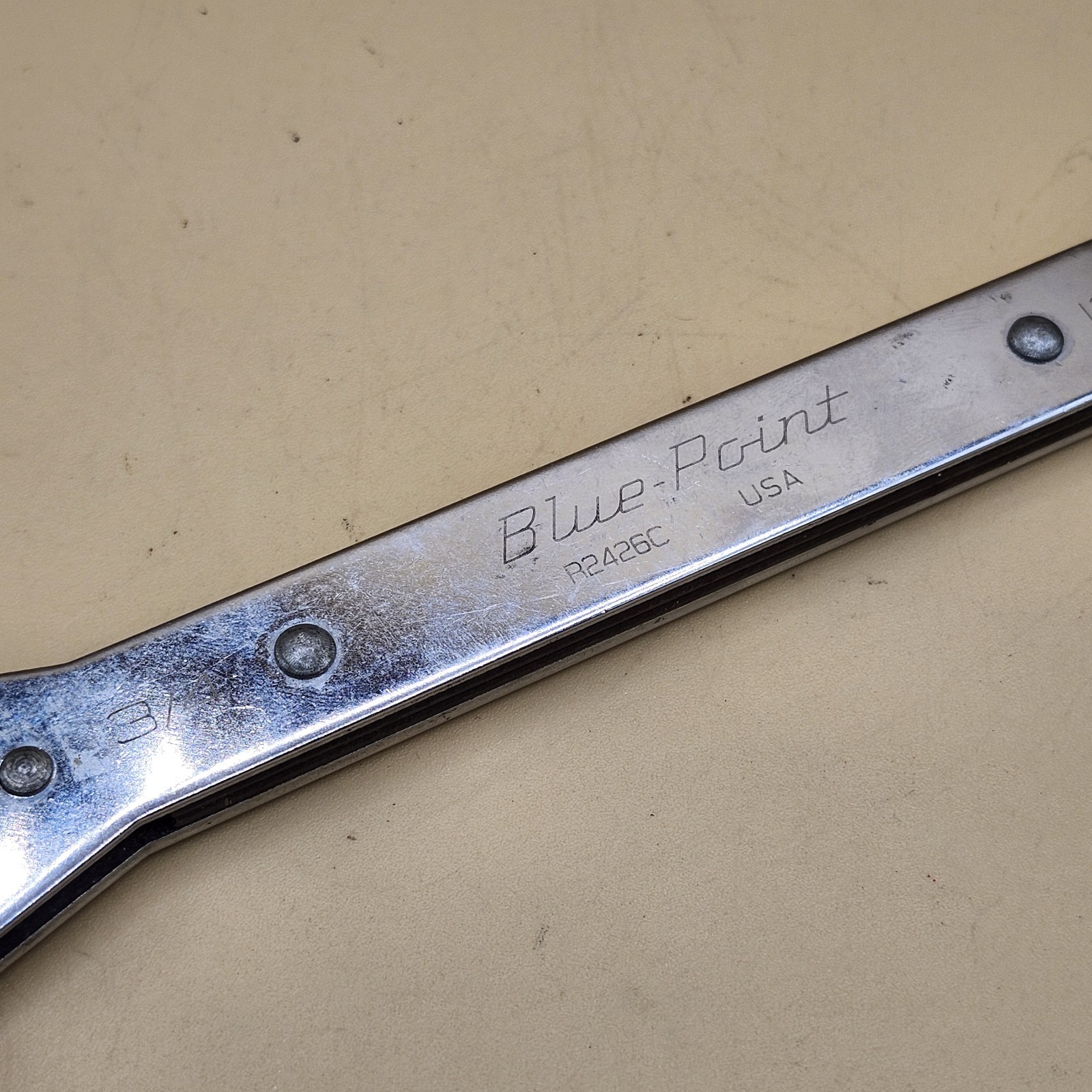 Vintage Blue Point Double Head Wratchet Wrench 3/4″- 13/16 R2426C Made In USA