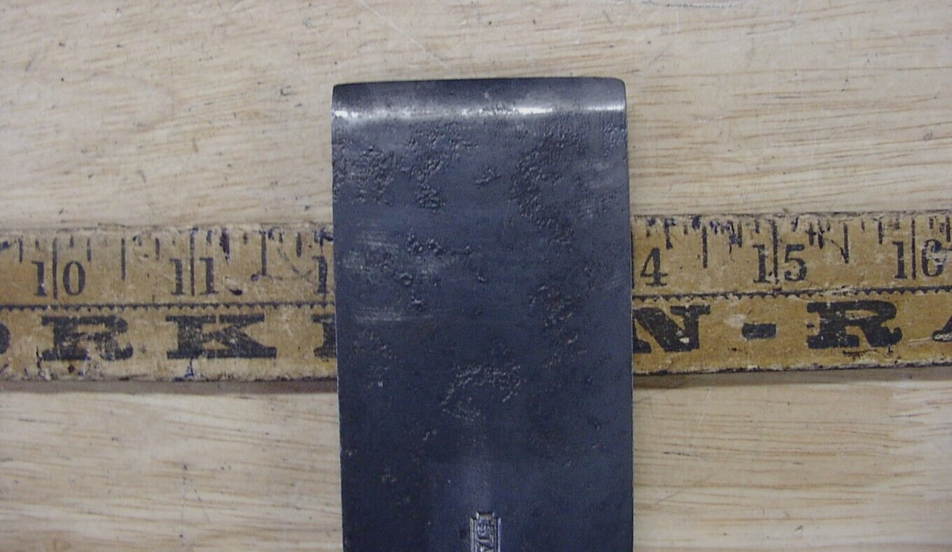 Vintage Stanley Bevel Edge Steel Cap Socket Chisel,1-15/16″ X 10-9/16″,VGC