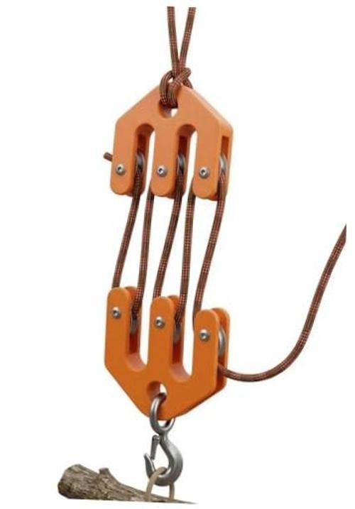 Portable Game Gear Hoist – Mini Pocket Raven Equipment – Small Block and