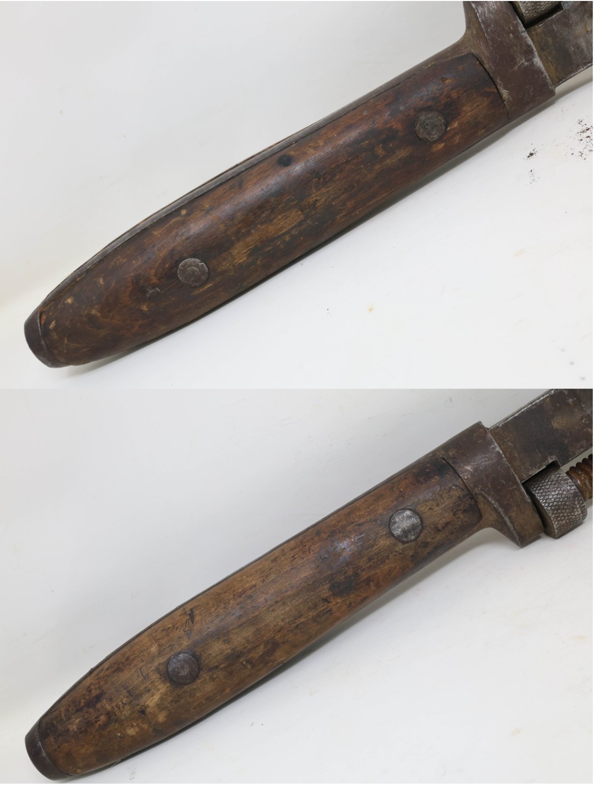 c. 1900 – 1920 Antique P.S.&W. Stronghold Monkey Wrench 18″ L. VG Working Cond.