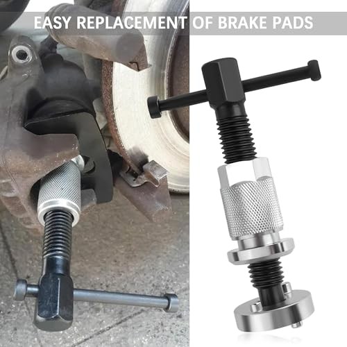 5PCS Brake Caliper Compression Tool Set,Chrome-Plated Steel Brake Caliper Tool
