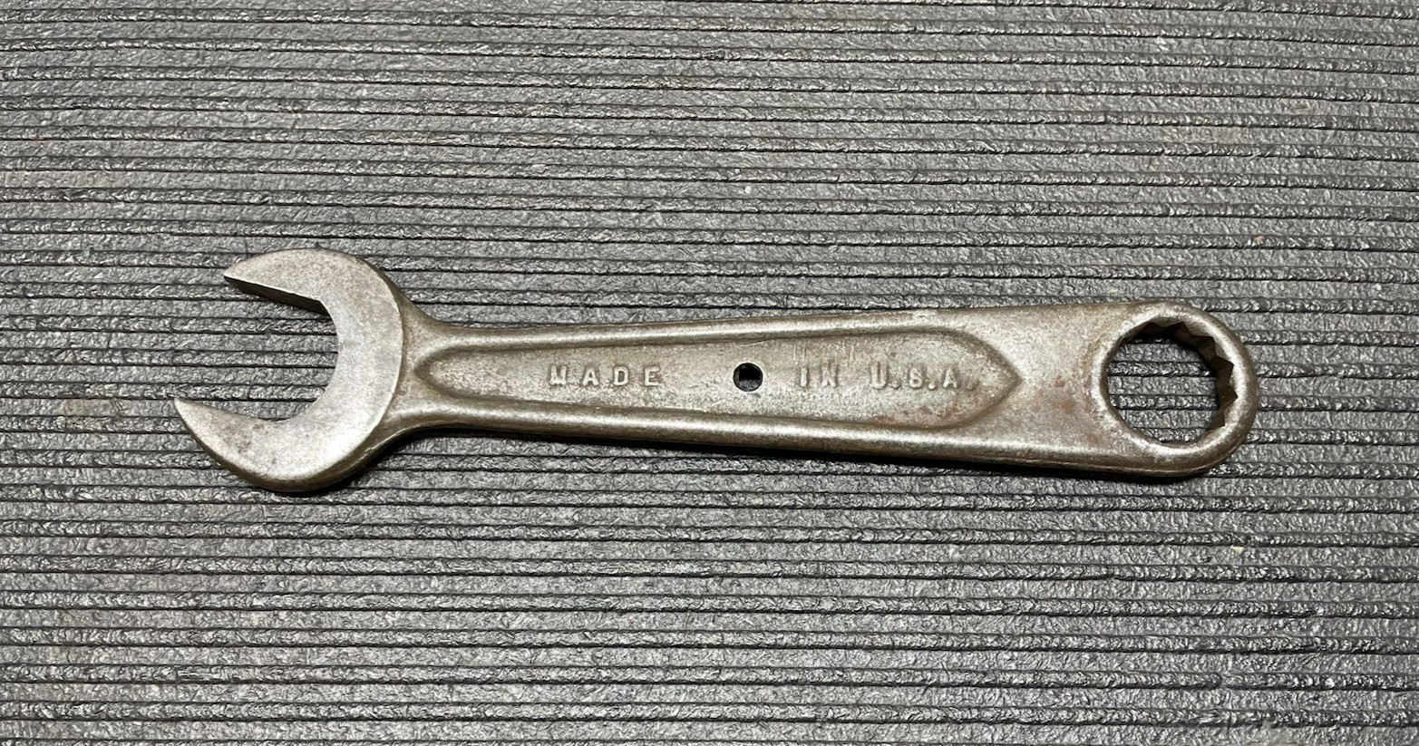 Vintage Combination Wrench Drop Forged Select Steel USA 7/8″ x 3/4″