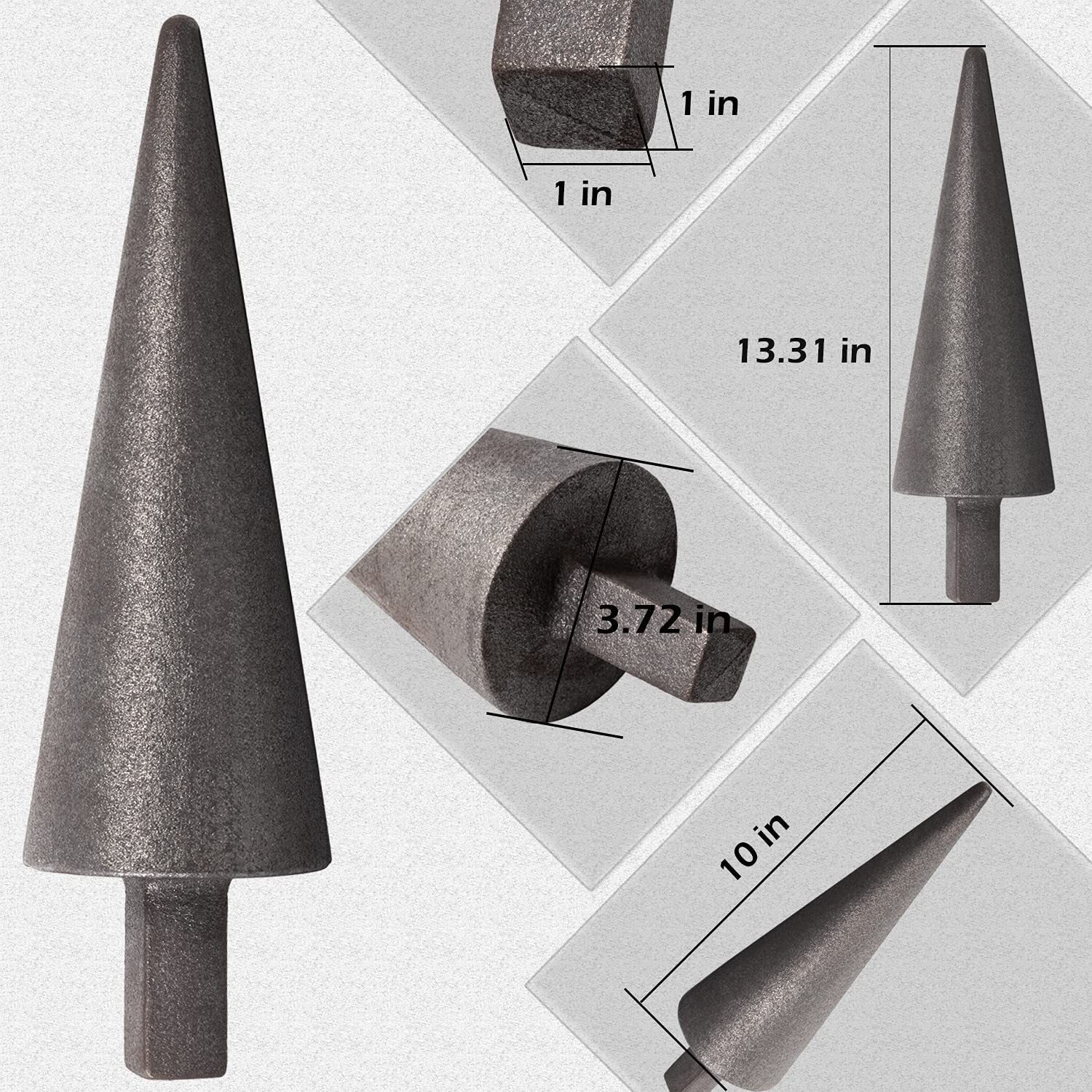 Blacksmith Anvil Mandrel Metal Forming Cone 1″ Hardy Blacksmith Forge Vise Tool