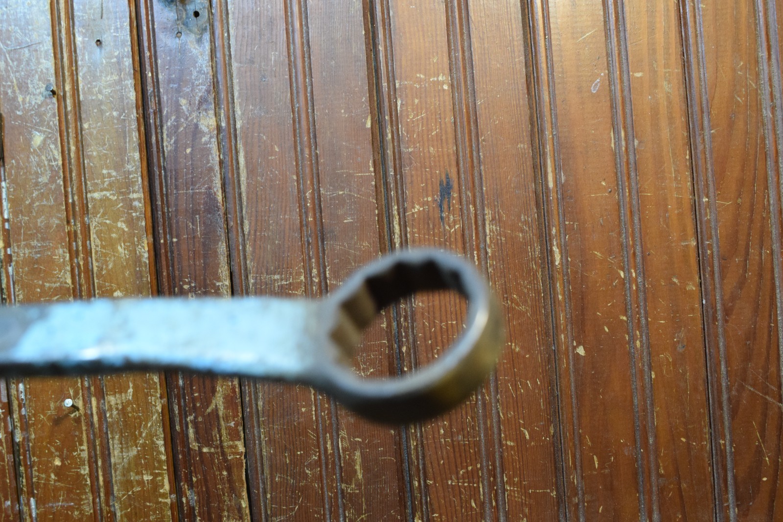 CRAFTSMAN BOX WRENCH 1-1/8″ 1-1/16″ DROP FORGED USA MADE MECHANIC OLD HAND TOOL