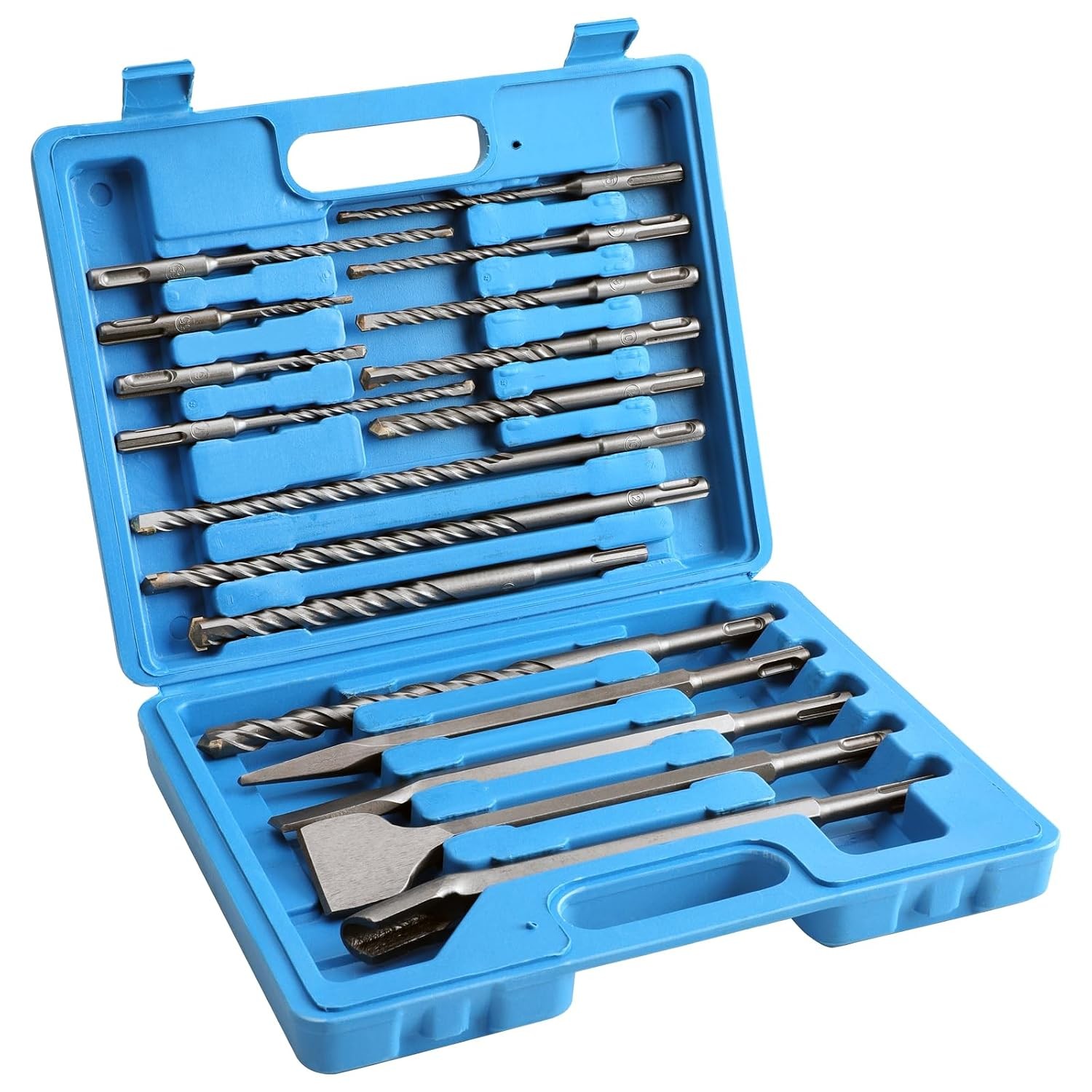 Heavy Duty 3×6.5 In SDS-Plus Angled Tile Scraping Chisel Bit for Demolition