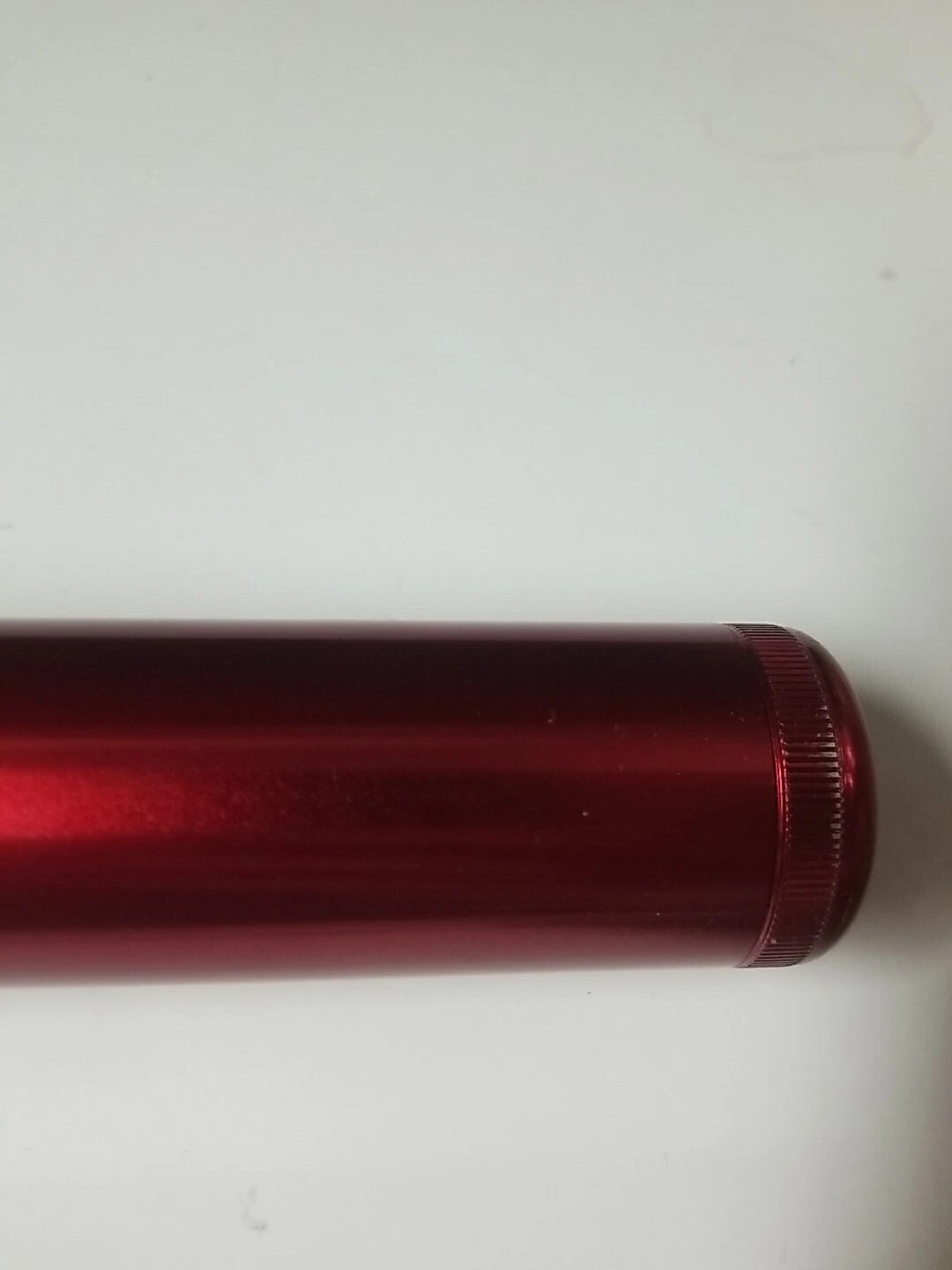 Matco Tool 12″ Mag-lite 3 D Cell Flashlight Red Made In USA **Works Great**