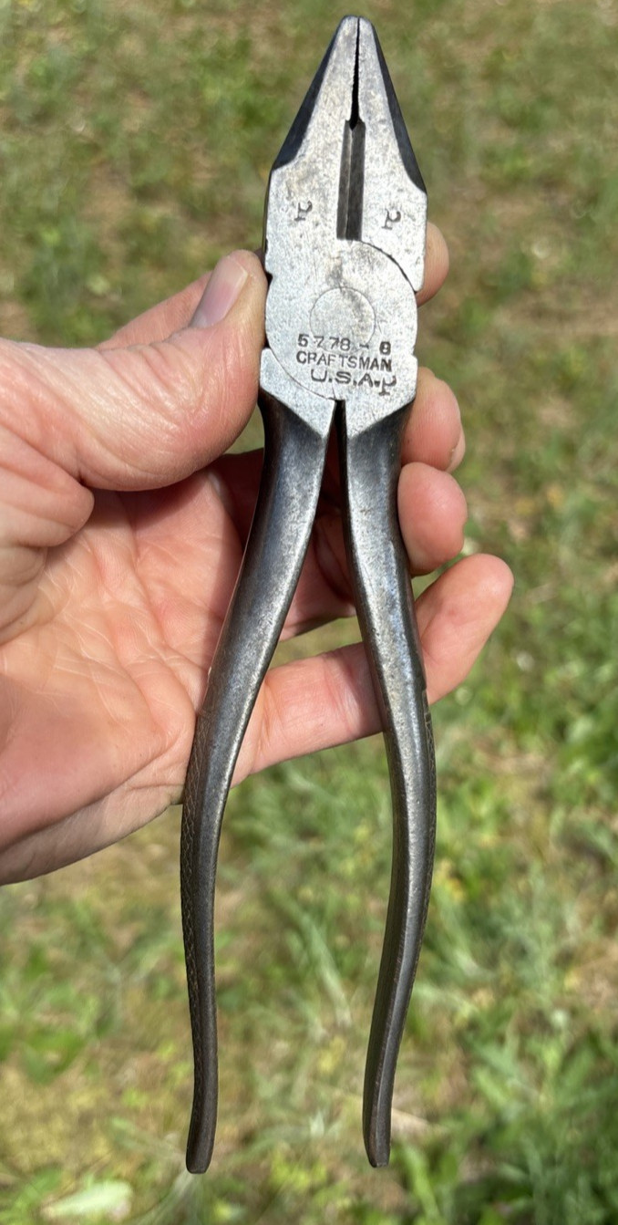 Lot of 20 Vintage Pliers/Wire Cutters/Lineman:Utica/J. Smith/Pexto/Eifel-Flash