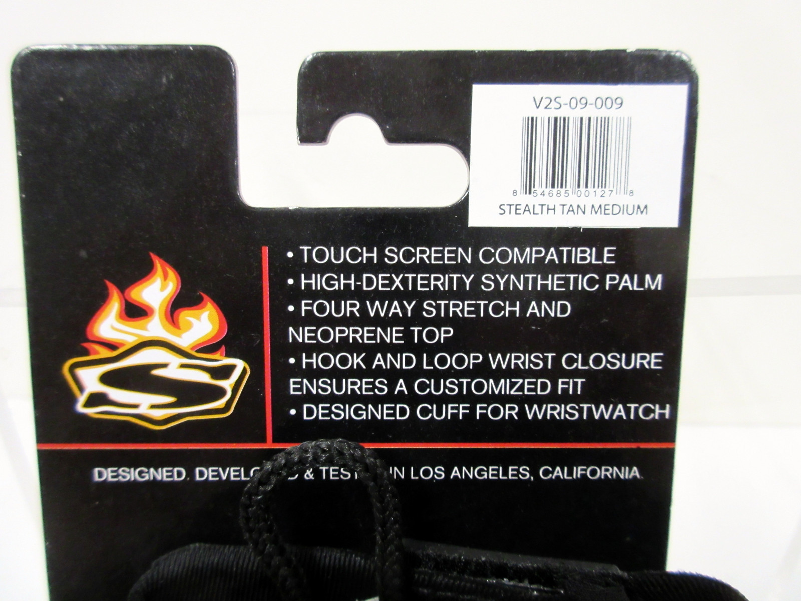 New Setwear V.2 Stealth Glove Tan Color – Medium Size Pair Touch Screen Gloves