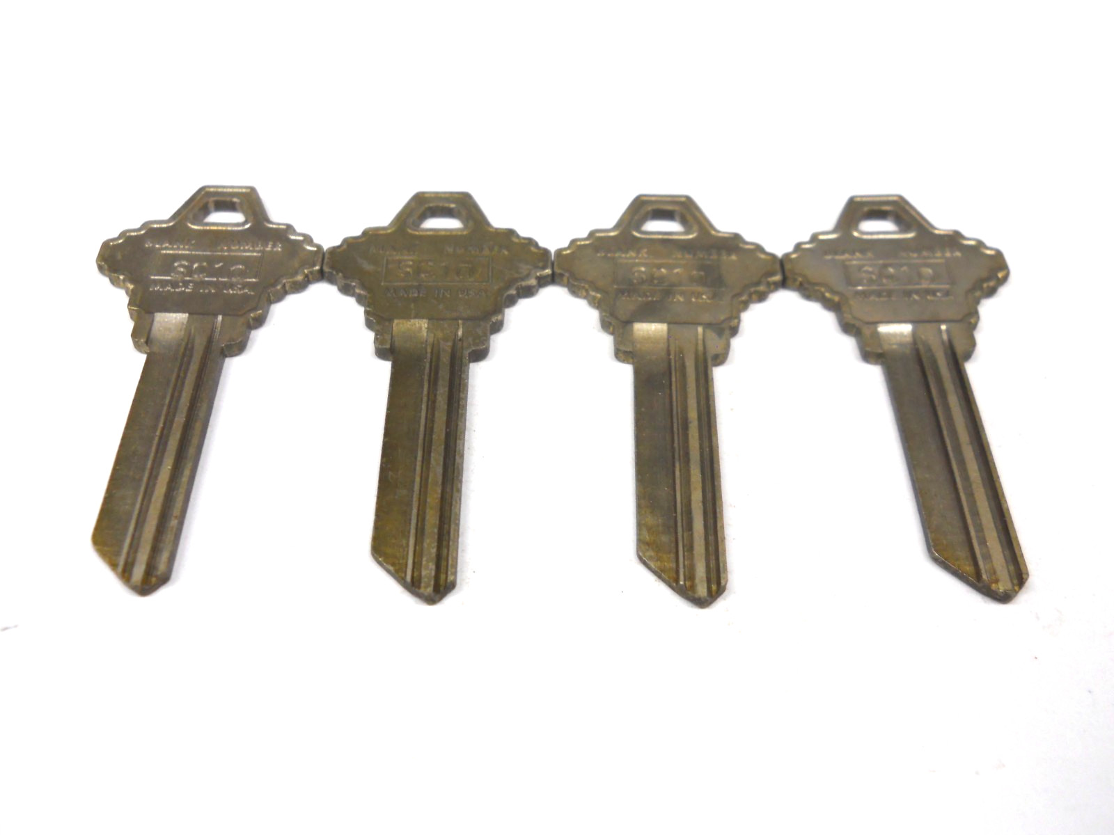 Curtis SC10 Key Blank Fits Schlage A1145F Lot of 4