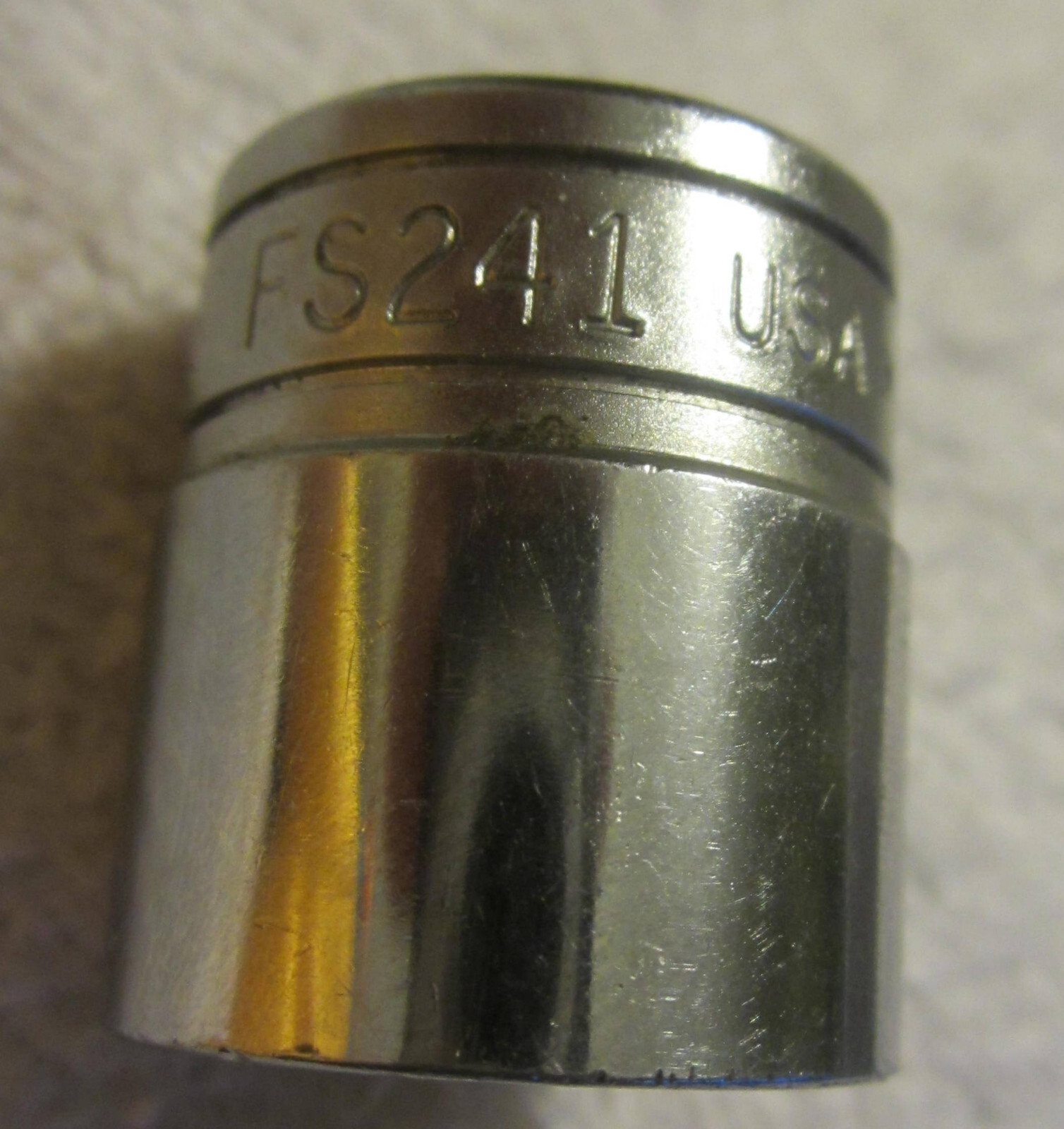3/4″ 1983 Snap On Tools SAE Socket 3/8″ Drive 6 Point FS241 USA,Fine shape VTG