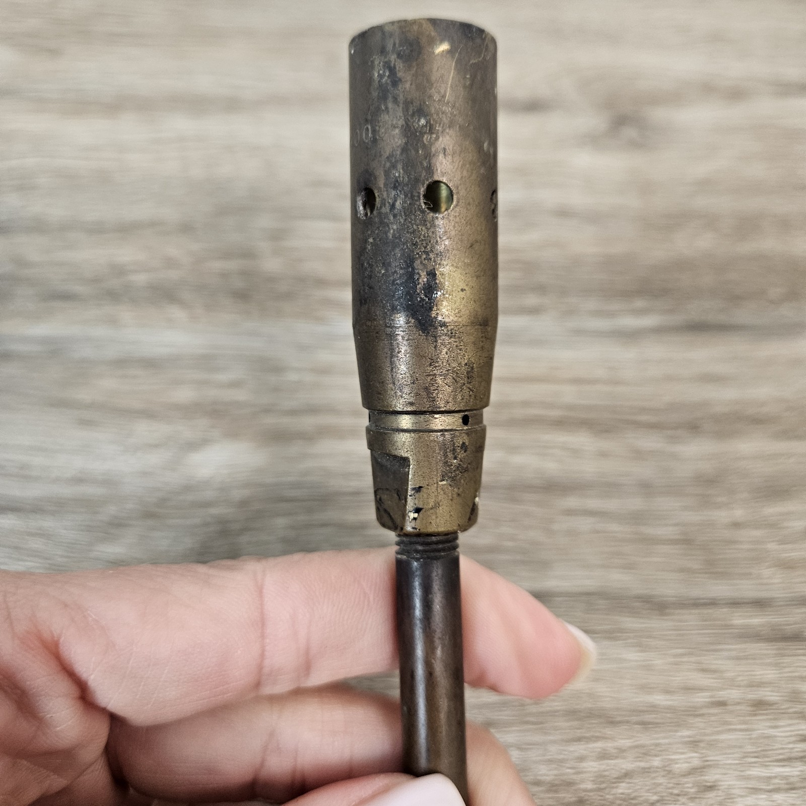 Vtg Otto Bernz USA Brass Gas Propane Torch Model TX ~ Made In USA
