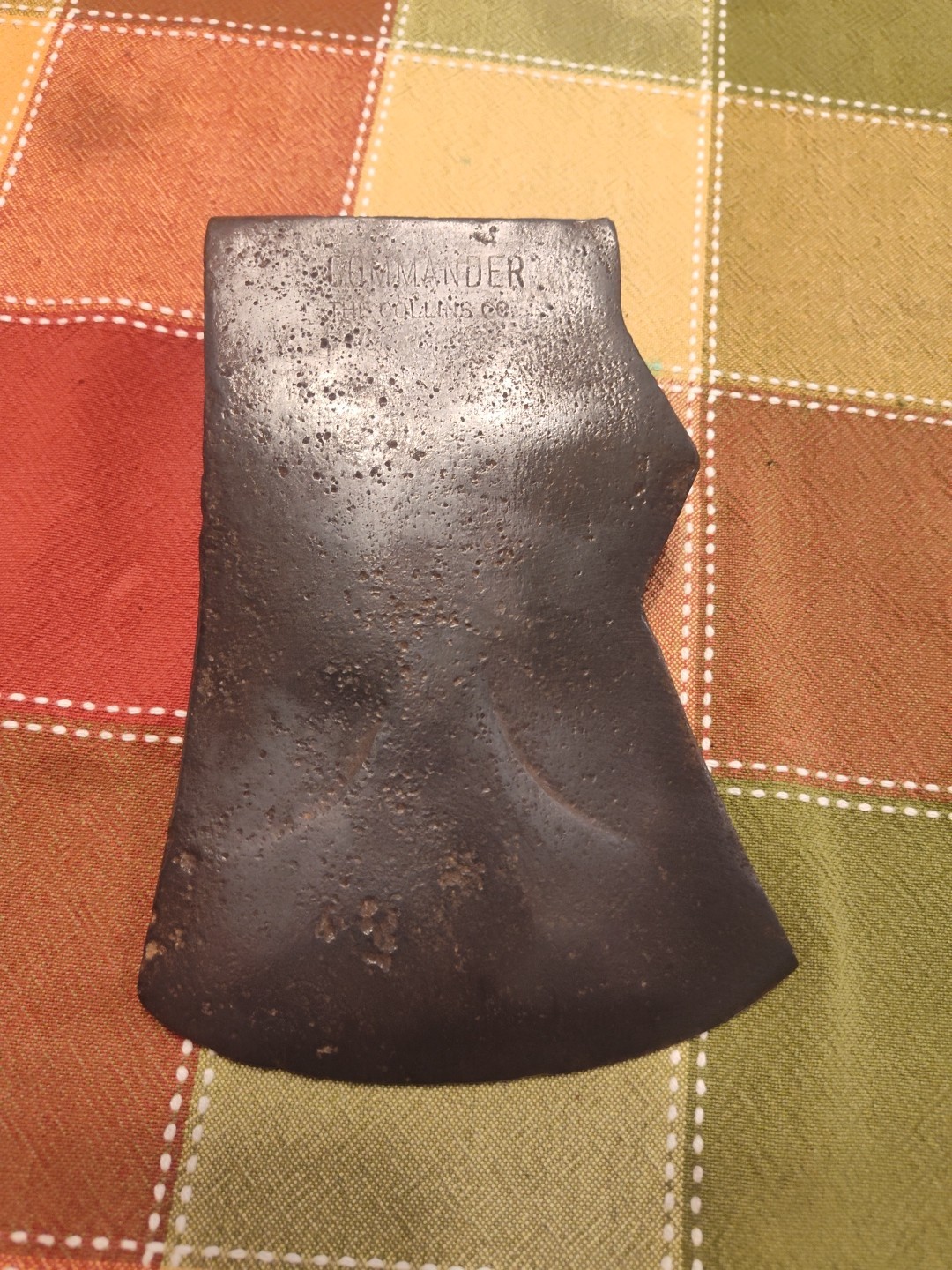 VINTAGE GENUINE COLLINS COMMANDER 3 LBS 4oz PHANTOM BEVEL For Pit And Polish