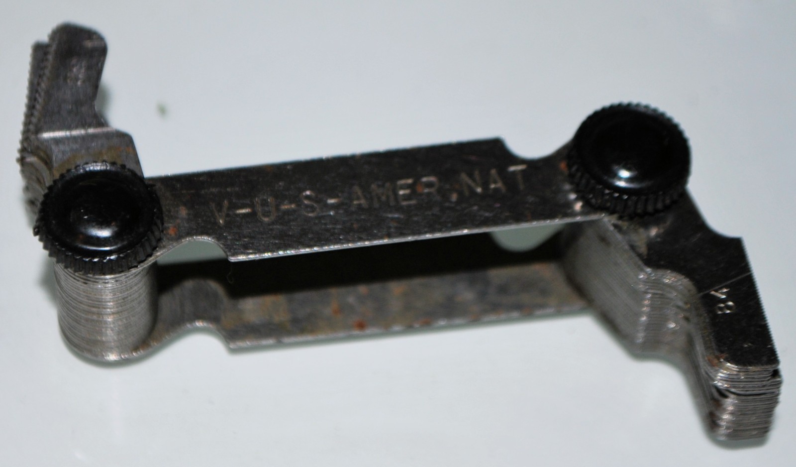 2 vint German Screw Pitch Gage Brookstone V-U.S. Amer. Nat. Metrisch WHITWORTH