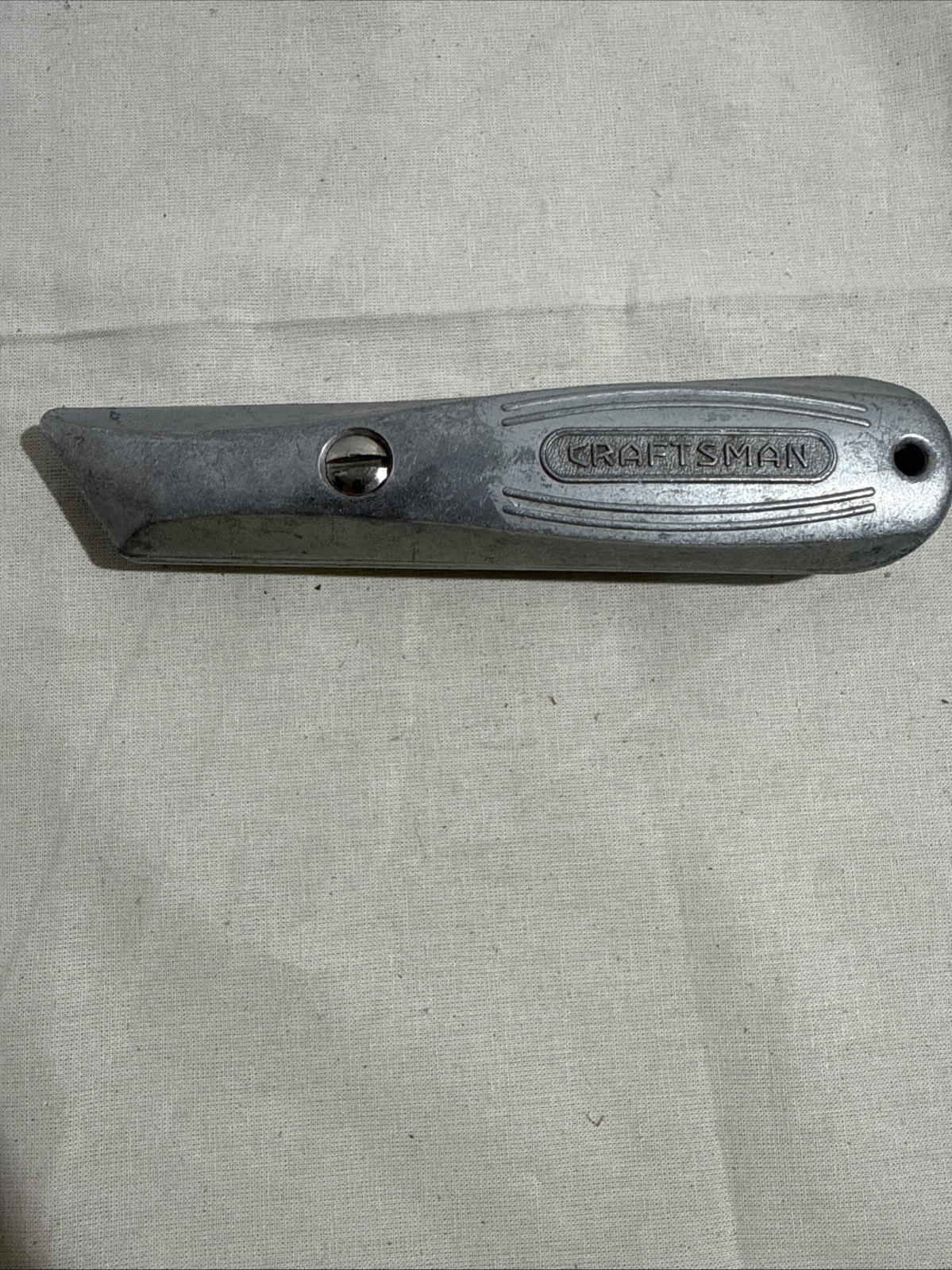 Vintage Craftsman U.S.A. Utility Knife, Crown Logo, Fixed Blade