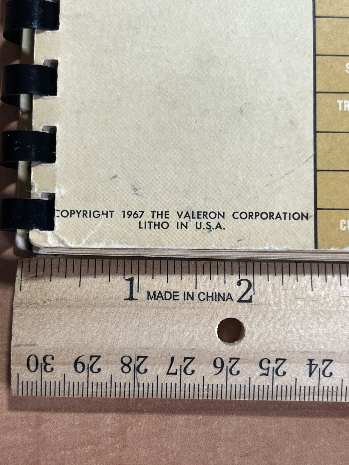 Valenite Metals Handy Reference Booklet 1967 Royal Oak MI