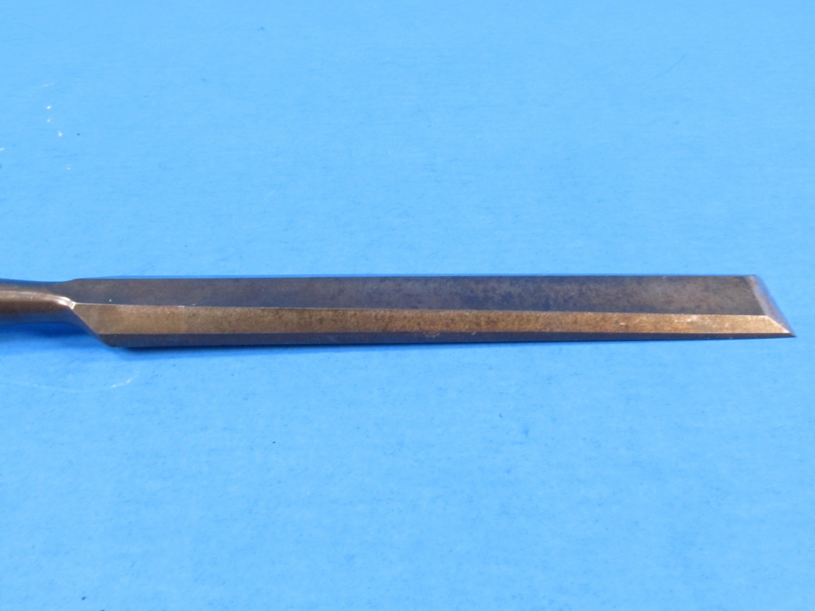 Stanley “D” 3/4″ socket style bevel edge wood paring chisel