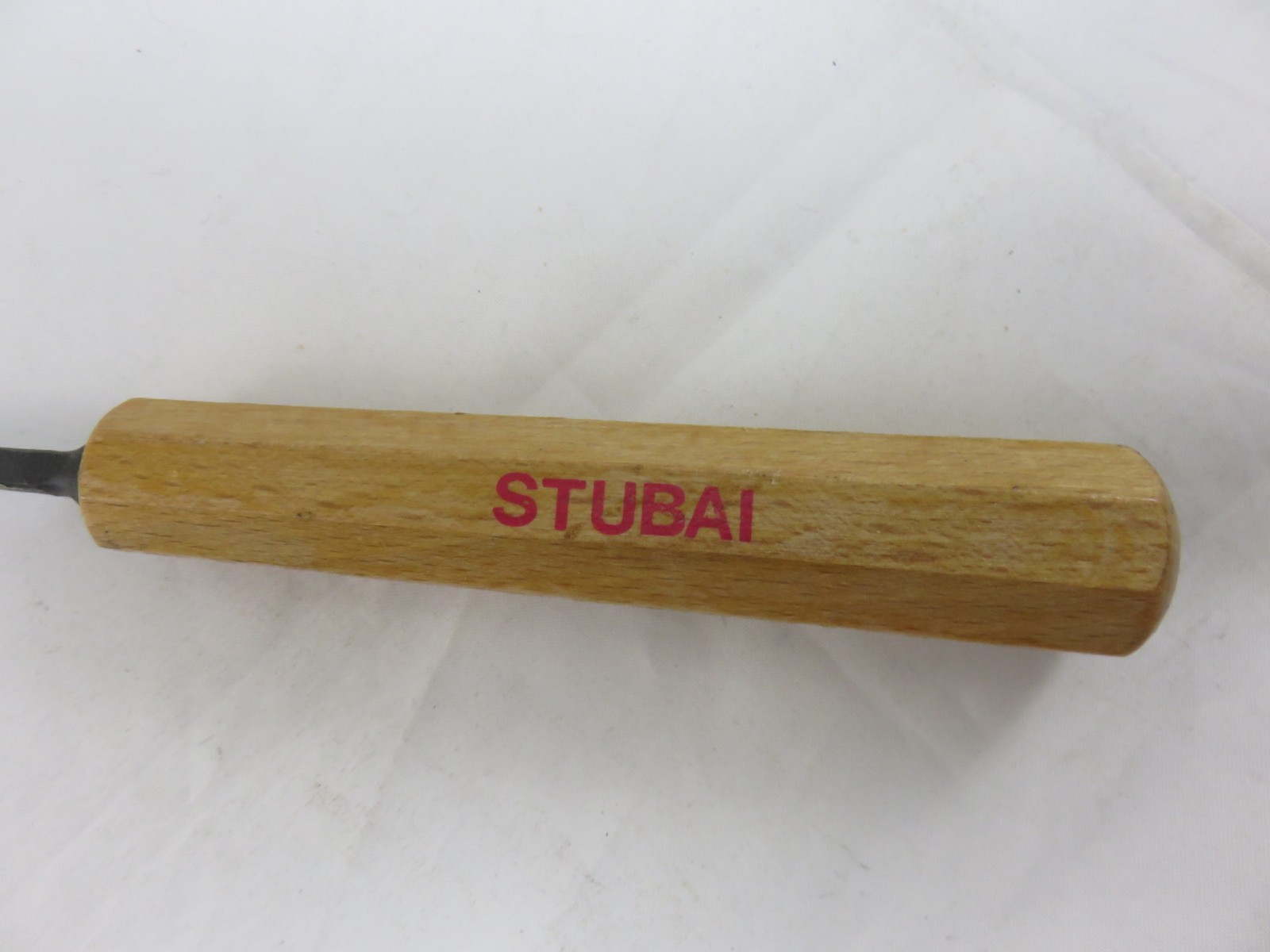 Stubai #1 Sweep 1 Straight Chisel Wood Carving Tool 4mm Austria UNUSED