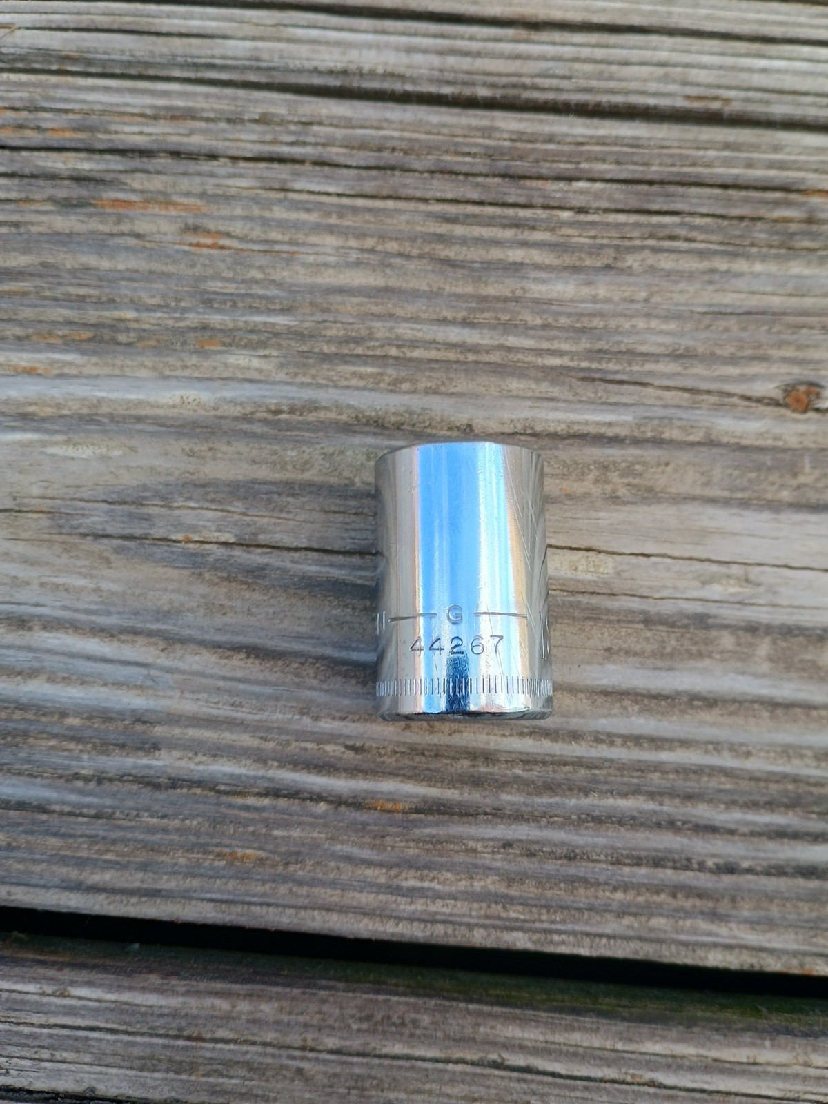 Vintage Craftsman 18mm 12 Point Shallow Socket 1/2″ Drive G 44267 USA