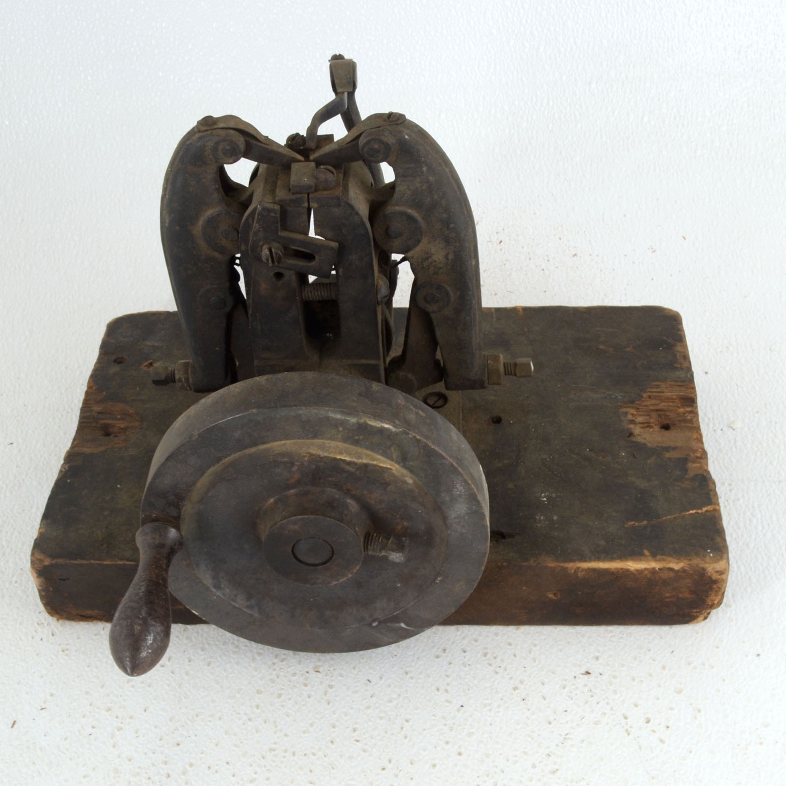 Antique Baldwin Tuthill & Bolton Bandsaw Blade Tooth Setter Machine Sawmill Tool
