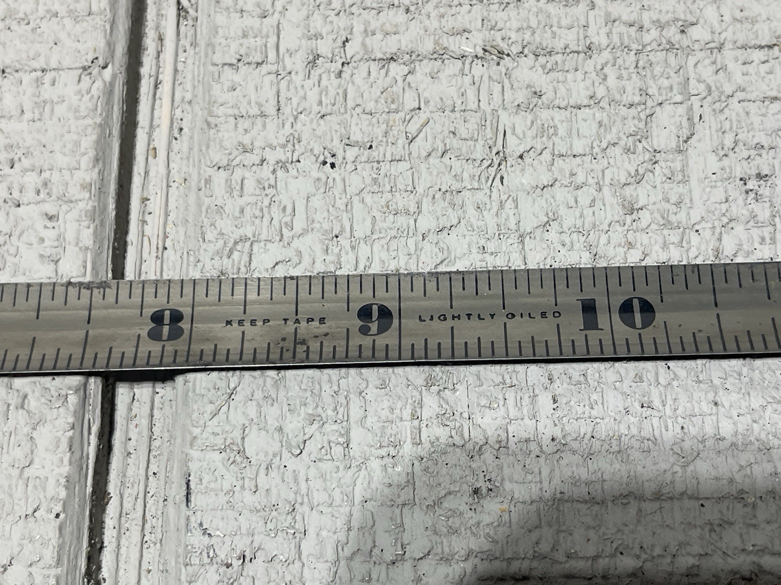 TUFBOY NO 308 Tape Measure MCM Vintage Tool Master Rule NY 8ft