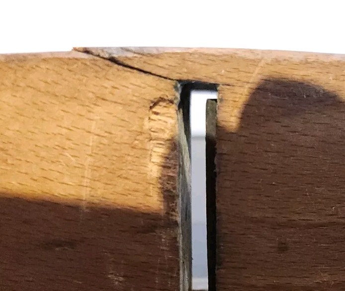 Vintage UNION Tool #23 Transitional Smooth Plane Wood Bottom Tool Made in CT