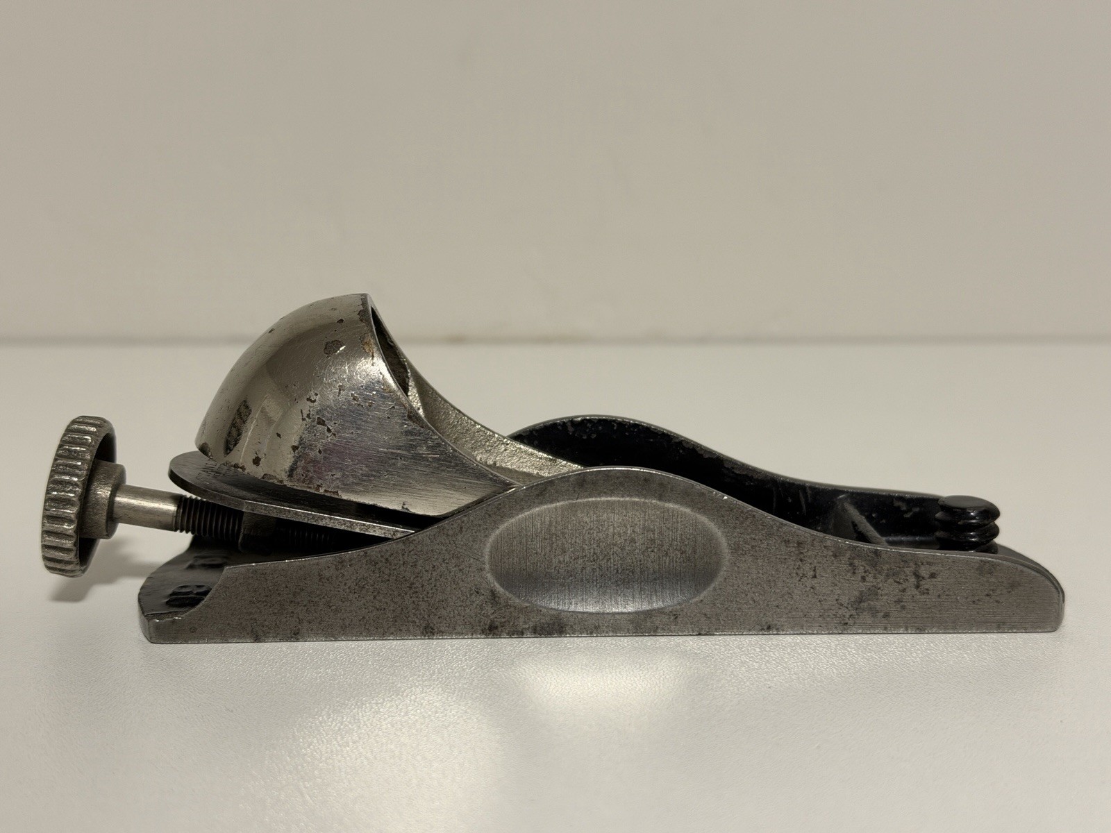 Stanley No 61 Low Angle Hand Block Plane – Missing Knob, Partial Adjusting Lever