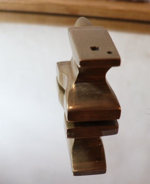 SCARCE TRUE VINTAGE MINATURE SOLID BRASS ANVIL 1-7/8″ BY 7/8″ NICE CLEAN PIECE