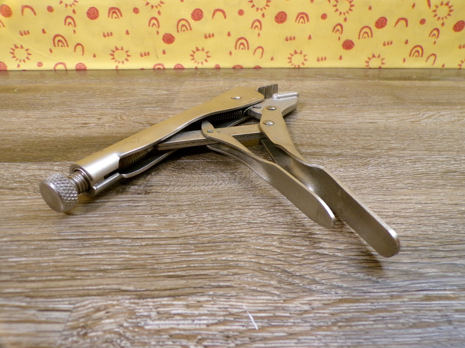 CRAFTSMAN Vintage 9″ #9-45341 Flat Locking Jaw Vice Grip Pliers USA