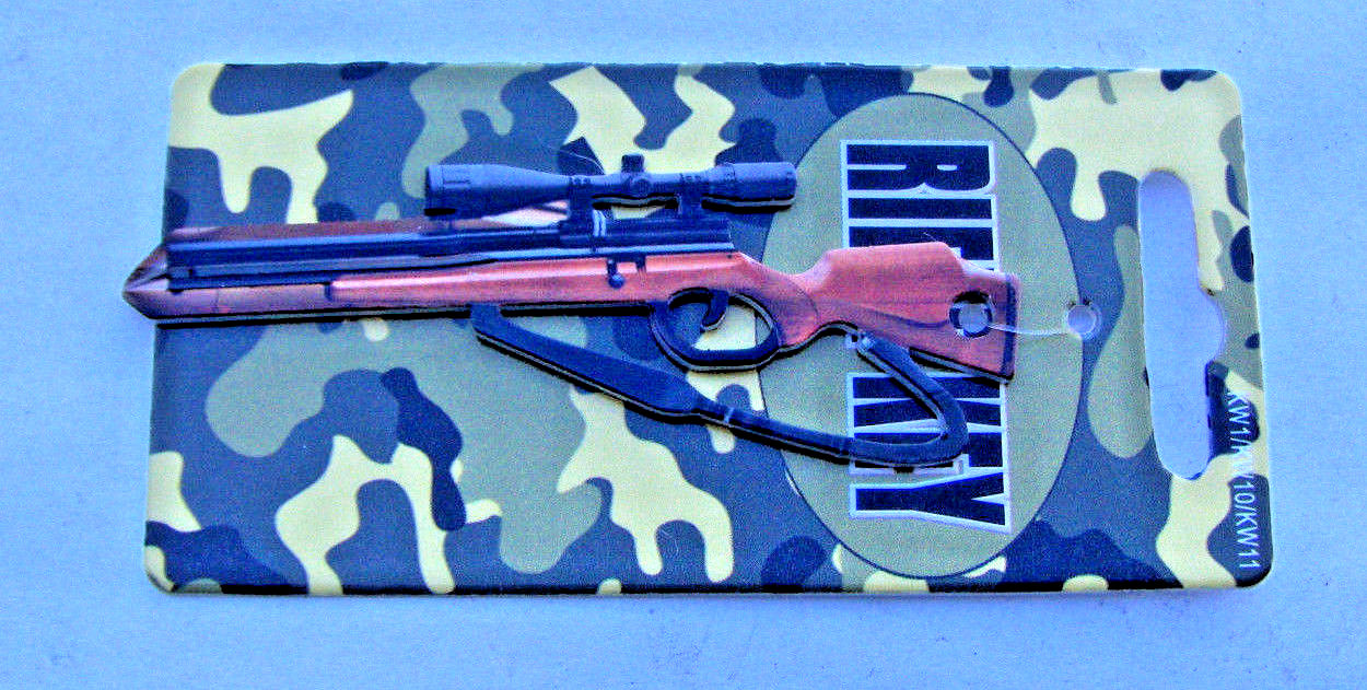 (1) House Key blank looks like a Scoped Rifle for Kwikset locks KW1 KW10 KW11