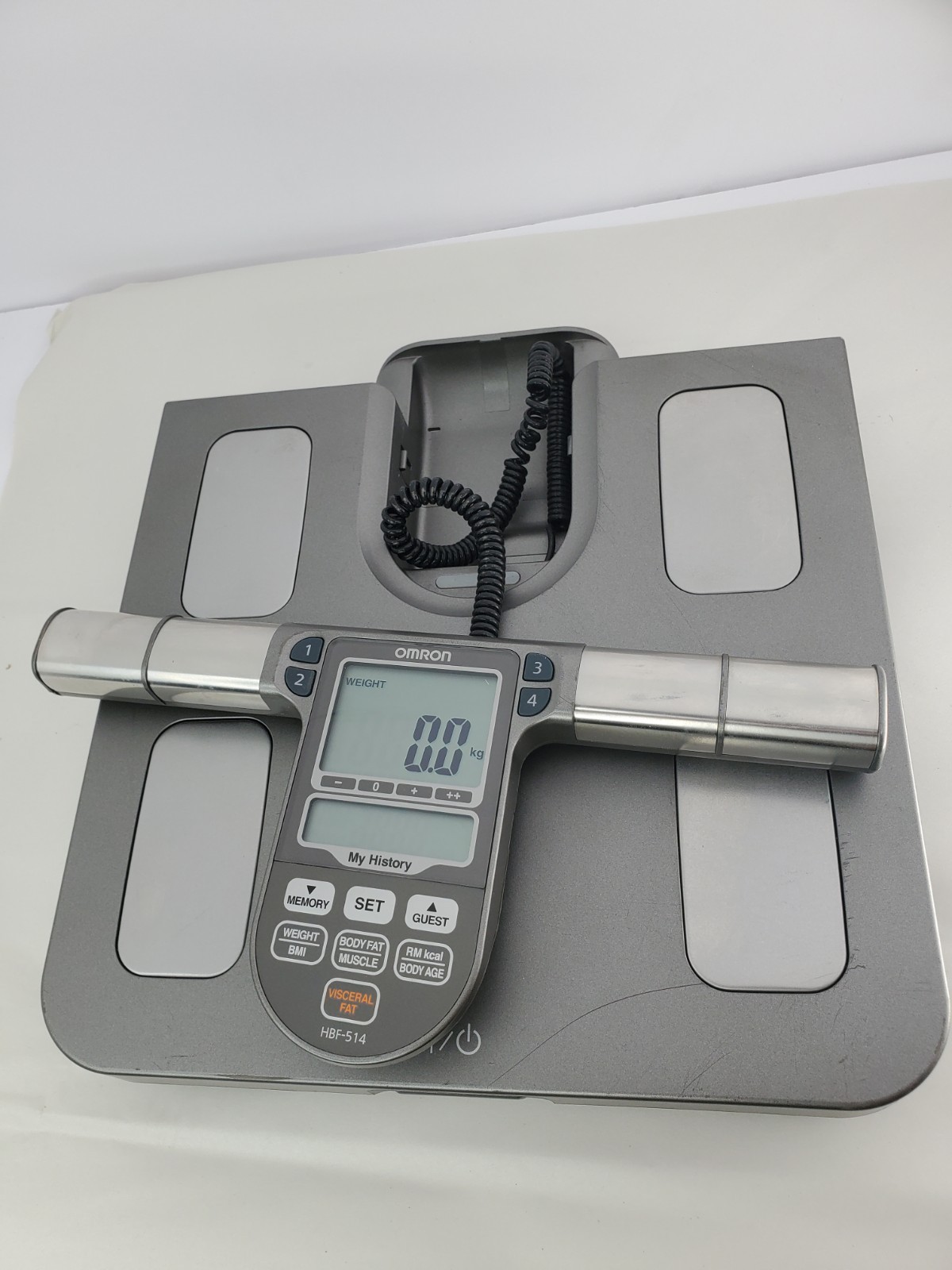 Omron Body Composition Monitor with Scale – 7 Fitness Indicators & 90-Day Memory