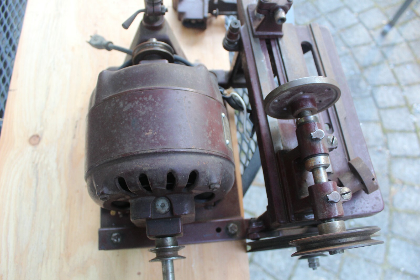 RARE Jeweler’s Metalworking Lathe Combination Tool, Walter Guilder, Drill Press