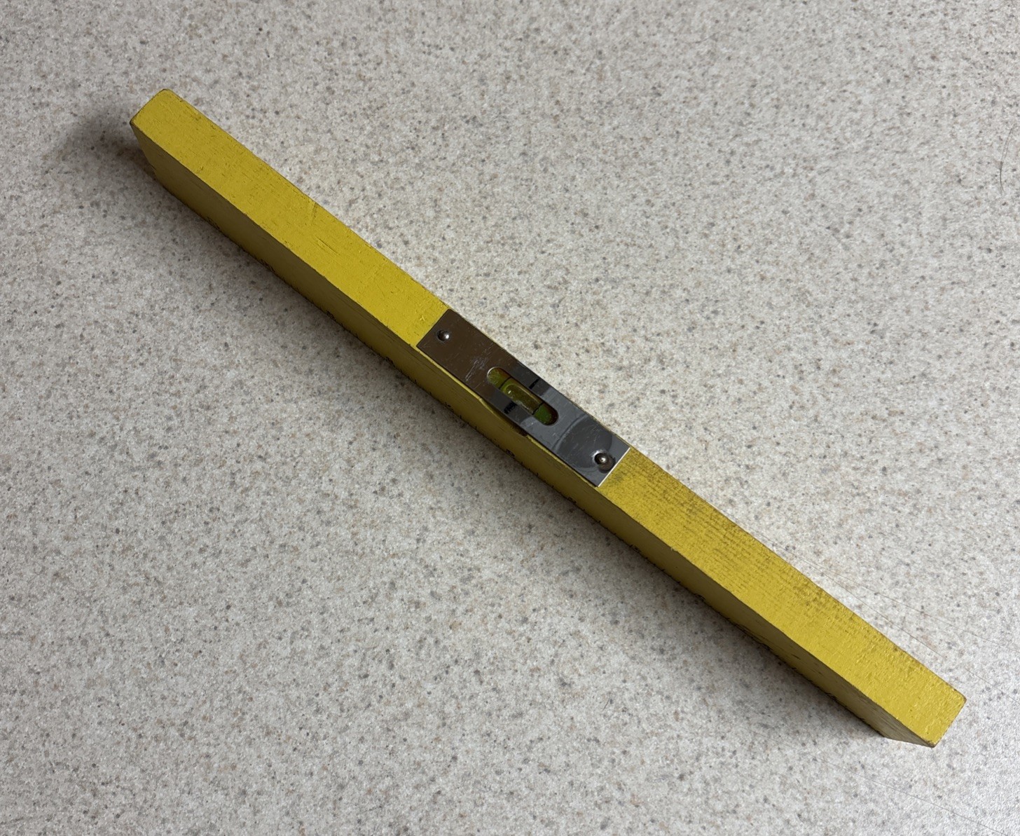 Vintage “COAST TO COAST” Hardware Stores Yellow 12″ Advertising Level & Ruler