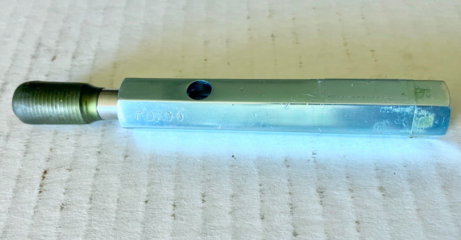 VERMONT GAGE 3/8 24 UNJF 3B THREAD PLUG GAGE .375 .3750 GO ONLY PD .3479