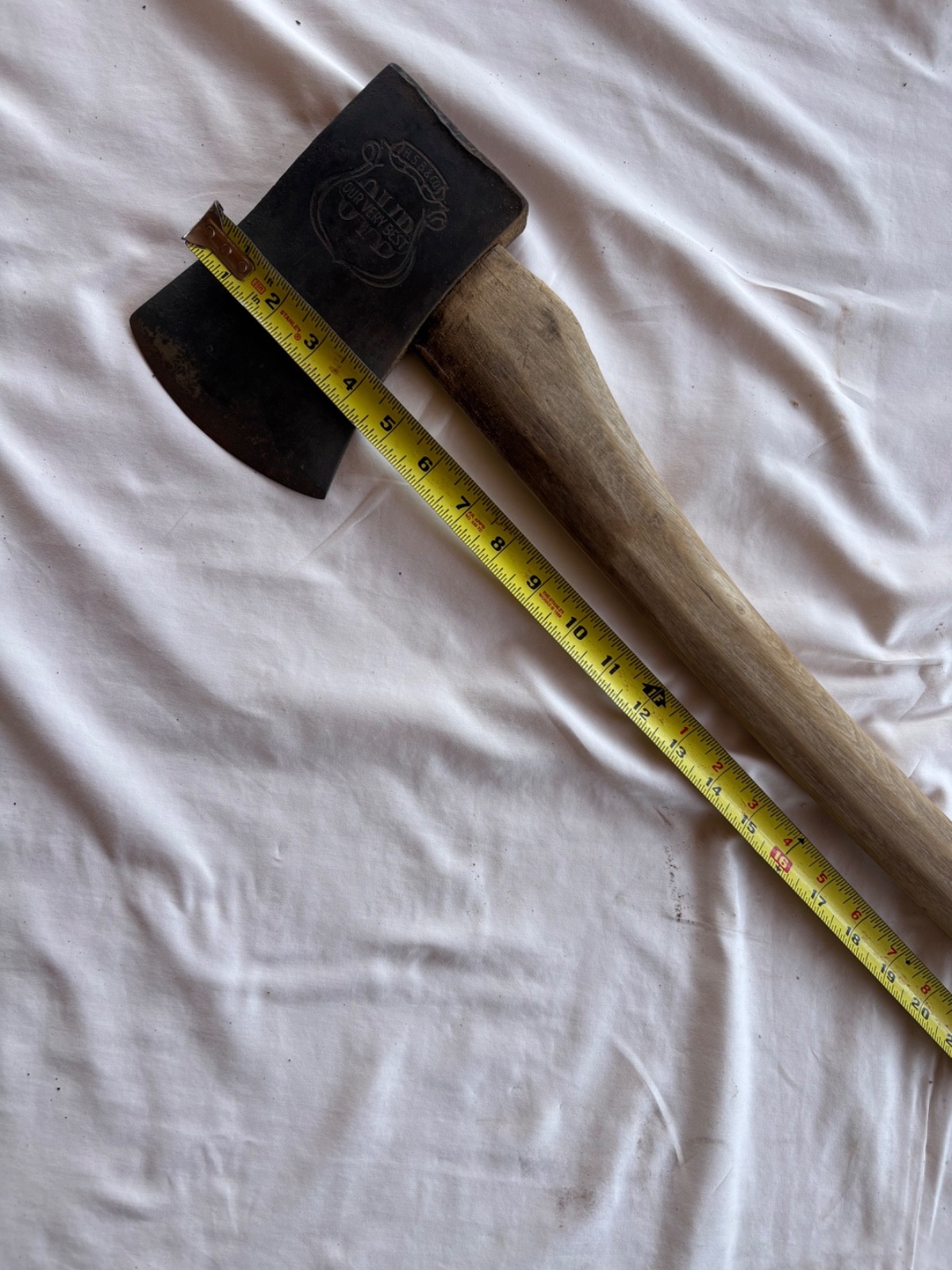 VINTAGE H.S.B. & CO. OUR VERY BEST OVB SINGLE BIT AXE HEAD