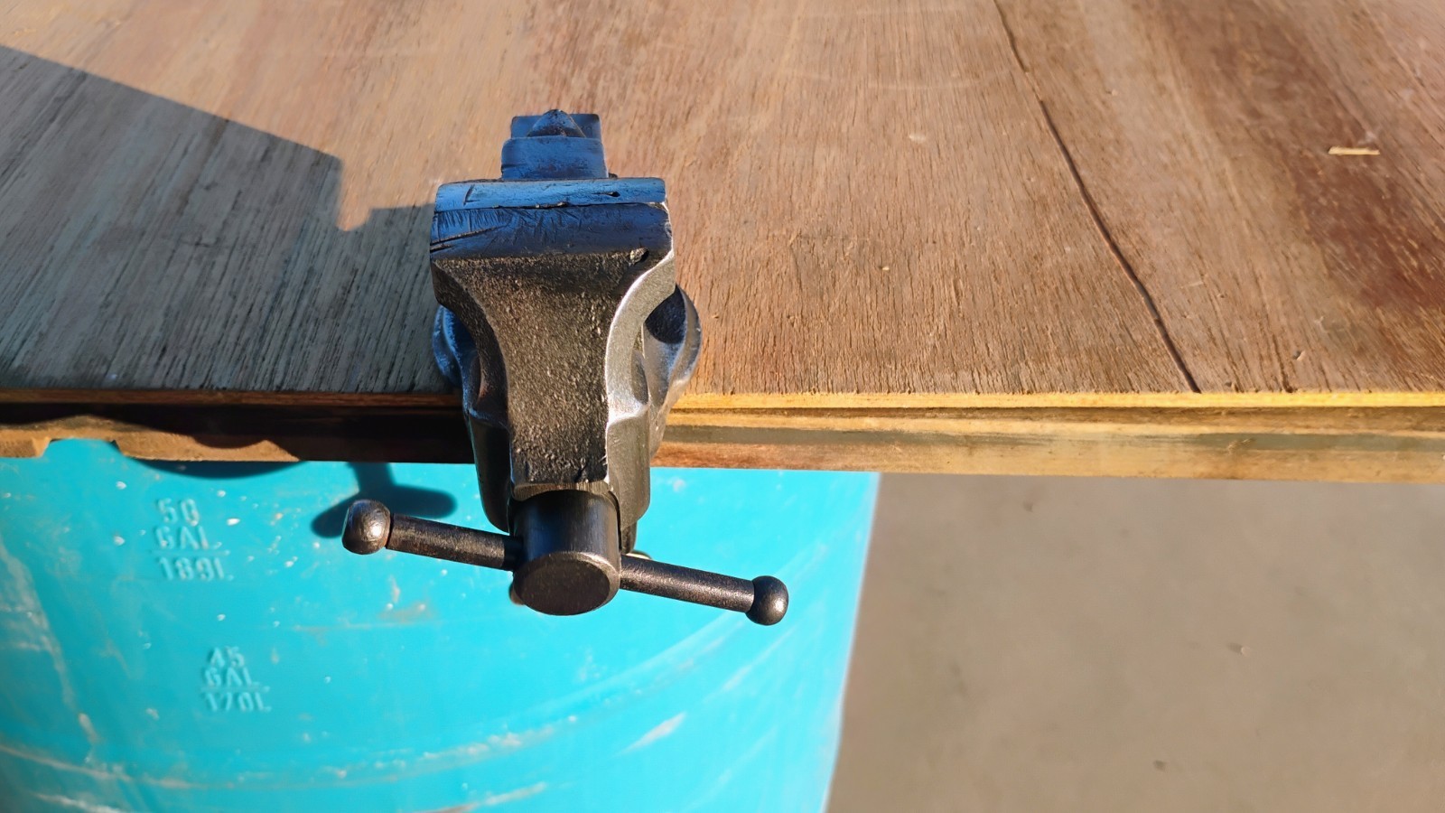 Antique Stanley Victor No 742 Clamp-On Vise 1¾” Jaw, Pat’d Jan.28,08