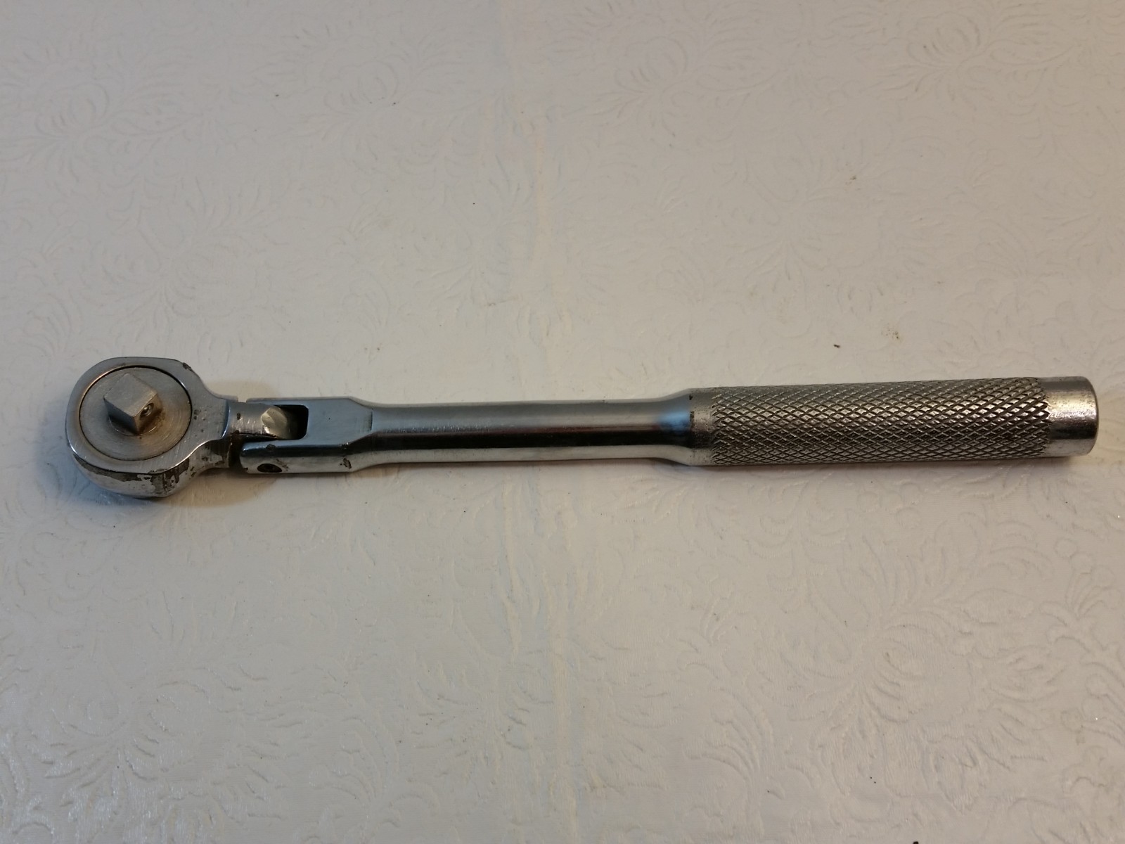 Vintage Walden 4052H Hinge Ratchet 3/8 Drive Flex Head USA
